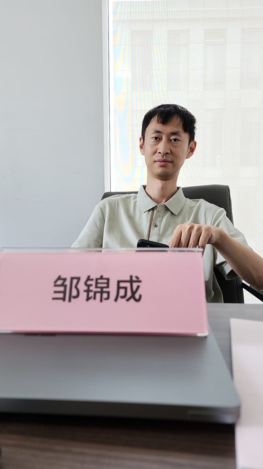 Mark Zou, responsável e líder das operações da Pan Panda Trade na China